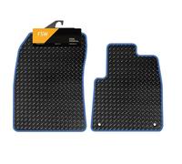 FSW Van Mats Fits Vauxhall Combo & E 2019-On, 3mm Rubber, Blue Trim