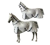 FSXCXBFA Fly Sheets for Horses Summer Mosquito Prevention Fly Sheets for Horses for Resting in the Stable,61in(155cm)