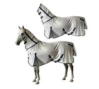 FSXCXBFA Horse Fly Sheet Summer Mosquito Prevention Horse Blankets for Resting in the Stable,49in(125cm)