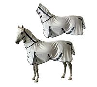FSXCXBFA Horse Fly Sheets Breathable, Highly Abrasion-Resistant and Tear-Resistant Fly Sheets for Horses for Resting in the Stable,53in(135cm)