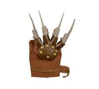 FSXtyle Adult Costume Halloween Set Freddy Krueger Jumper Brown Hat & Claw Glove Nightmare On Elm Street Fancy Dress Costume (Only Glove, One Size)