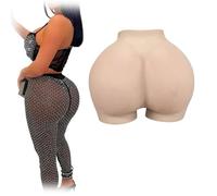 FSYH Realistic Silicone Vagina Panties Hip Enhance Shapewear Hiding Gaff Butt Lifter Underwear for Transgender Drag Queen,color1,Basic