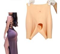 FSYH Silicone Fake Buttock Panties Butt Hip Enhancer Lifter Panties Shaper Control Shorts for Women Crossdresser,Color 1,big