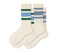 Fszsaa Fun Novelty Striped Retro Crew Socks For Women Sporty Calf Casual Cotton Socks Women
