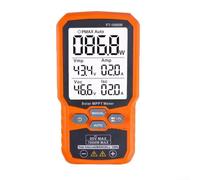 FT-1000W For MPPT Solar Panel Tester, Photovoltaic Power Meter for PV Module Max Power Point Tracking, Measures Pmax/Voc/Isc 12-80V 0-35A, Digital Multimeter with Backlight