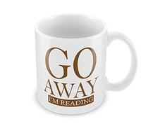 FT Go Away I'm Reading Ceramic White 11oz Mug