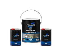 Ft Paints 1.10L Kit Water-Based Polyurethane Paint For Structural Components- Ral 7042-Traffic Grey A