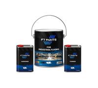 Ft Paints 1.267L Kit 2K Anti-Slip Floor Paint With E9006 Hardener (Fast Drying) For Industrial Floors- Ral 7016-Anthracite Grey