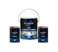 FT Paints 1.2L Kit 2K Anti-Rust Metal Paint with Hardener E9005 For Storage Tanks- RAL 9011-Graphite Black