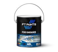 FT Paints 1.2L Kit Epoxy Gloss Finish Floor Paint For Garages-RAL 9005-Jet Black