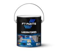 FT Paints 1.2L Kit Epoxy Gloss Finish Floor Paint For Laboratories-RAL 5015-Sky Blue