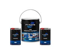 Ft Paints 1.5L Kit Acrylic Paint Satin Finish For Industrial Equipment- Ral 7001-Silver Grey