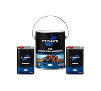 FT Paints 1.633L Kit ACRY High-Gloss 2K Paint with Hardener E9003 For Agricultural Machinery -RAL 5015-Sky Blue
