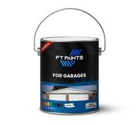 Ft Paints 100Ml Sample Floor Paint With Semi Gloss Finish For Garages- Ral 7040-Window Grey