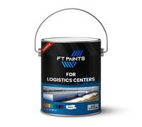 Ft Paints 100Ml Sample Floor Paint With Semi Gloss Finish For Logistics Centers- Ral 7042-Traffic Grey A