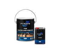 Ft Paints 1L Kit Decorative Matt Finish Paint For Gates And Fences- Ral 7035-Light Grey