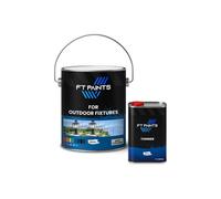 Ft Paints 1L Kit Decorative Matt Finish Paint For Outdoor Fixtures- Ral 7035-Light Grey