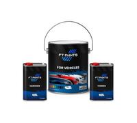 Ft Paints 2.75L Kit Texture Paint With Semi Gloss Finish For Vehicles- Ral 7040-Window Grey