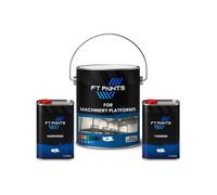 Ft Paints 25.300L Kit 2K Anti-Slip Floor Paint With E9005 Hardener (Standard Drying) For Machinery Platforms- Ral 7012-Basalt Grey