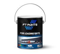 FT Paints 3.75L Kit Epoxy Gloss Finish Floor Paint For Loading Bays-RAL 5015-Sky Blue