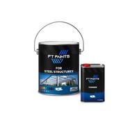 Ft Paints 30L Kit 1K Metal Matt Paint For Steel Structures- Ral 7035-Light Grey