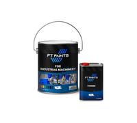 Ft Paints 30L Kit 1K Metal Satin Paint For Industrial Machinery- Ral 7001-Silver Grey