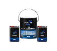 Ft Paints 5.50 L Kit Chassis Paint With Satin Gloss Finish For Galvanised Steel- Ral 7042-Traffic Grey A