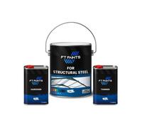 FabioT. FT Paints 5.50 L Kit Chassis Paint with Semi Gloss Finish for Structural Steel- RAL 7042-Traffic Grey A