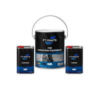 Ft Paints 5.50L Kit Water-Based Polyurethane Paint For Industrial Equipment- Ral 7040-Window Grey