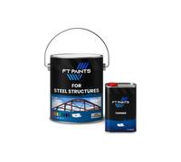 Ft Paints 5L Kit Decorative Matt Finish Paint For Steel Structures- Ral 7035-Light Grey