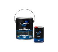 Ft Paints 7.5L Kit Acrylic Paint Gloss Finish For Signage Panels- Ral 1003-Signal Yellow