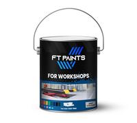 FT Paints 7.5L Kit Epoxy Gloss Finish Floor Paint For Workshops-RAL 5015-Sky Blue
