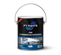 Ft Paints Sample 100Ml 2K Anti-Slip Floor Paint With E9006 Hardener (Fast Drying) For Commercial Kitchens- Ral 1003-Signal Yellow