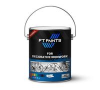 Ft Paints Sample 100Ml Decorative Matt Finish Paint For Decorative Ironwork- Ral 7042-Traffic Grey A