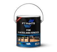 Ft Paints Sample 100Ml Decorative Matt Finish Paint For Gates And Fences- Ral 7035-Light Grey