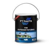 Ft Paints Sample 100Ml Decorative Matt Finish Paint For Outdoor Fixtures- Ral 7035-Light Grey
