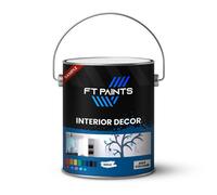 Ft Paints Sample 100Ml Satin 1K Acrylic Paint For Interior Decor-Ral 1003-Signal Yellow
