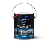 Ft Paints Sample 100Ml Satin Finish Enamel Paint For Industrial Fence & Railings- Ral 7042-Traffic Grey A
