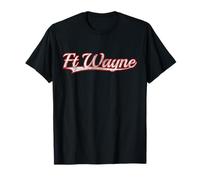 Ft Wayne Indiana Allen County Vintage Varsity Distressed T-Shirt
