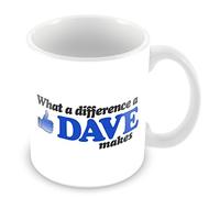 FT What a Difference a Dave Makes Ceramic Mug 11oz