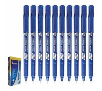 FT03MM Fineliner Pens, BLUE, Pack of 10, Ultra Fine Felt Tip Fineliners, 0.3mm Tips, Artist Fineliners for Draw Sketch Write and Taking Notes, iZOFAX Black Ball Pen