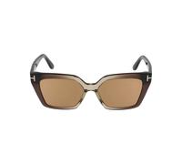 Ft1030 Sunglasses, unisex, Tom Ford, Sunglasses, Brown, 53 MM, Accessories 53 MM