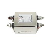 FT110D FT111D DC power filter 12V 24V car audio fever electromagnetic purification filter anti-interference 220V(FT111D-50 Bolt type)