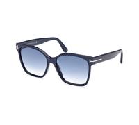 Ft1312 90W Sunglasses - female - Tom Ford - Sunglasses - Blue - 56 MM - Accessories 56 MM