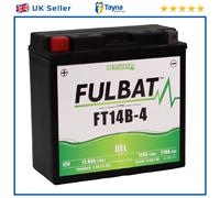 FT14B-4 AGM Fulbat Motorcycle Battery YT14B-4
