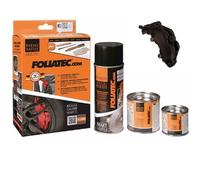 FT2176 Brake Caliper Paint Set Cleaner Brush Gloves Stick Matt Black By Foliatec