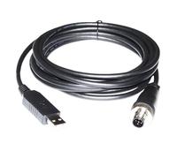 FT232RL CHIP USB TO M12 5PIN MALE RS232 CONVERTER SERIAL COMMUNICATION CONSOLE DEBUG CABLE FOR H3C SWITCH SERIES(1.8m)