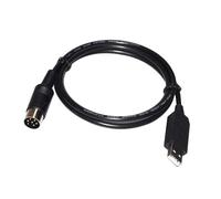 FT232RL USB TO 6PIN 6 DIN CONNECTOR RS232 SERIAL COMMUNICATION PROGRAMMING CABLE FOR PAS~AP E6000 KNITTING MACHINE TO PC(5M)