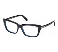 FT5894-B-001-56 T-Logo Pair Of Glasses Tom Ford Black One Size
