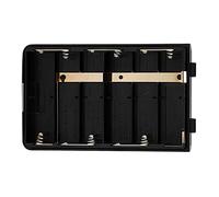 Ft60 Battery Radio Battery Case Black 25A 6 Slot Radio Battery Case Shell Walkie Talkie Battery Box for Vertex Series